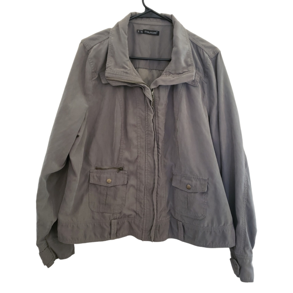 Khaki green jacket